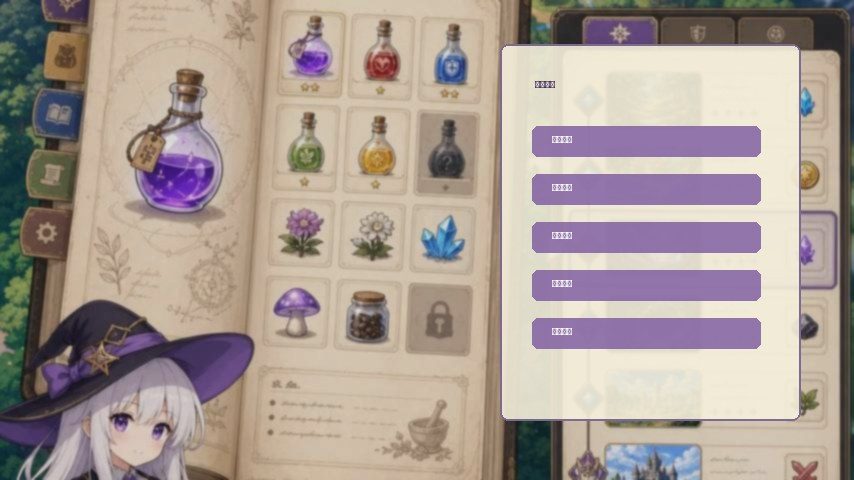 魔女秘药 魔女题材 页面配图 5